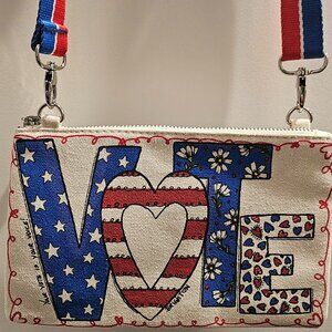 Brighton Vote Election Day 2024 Crossbody Pouch